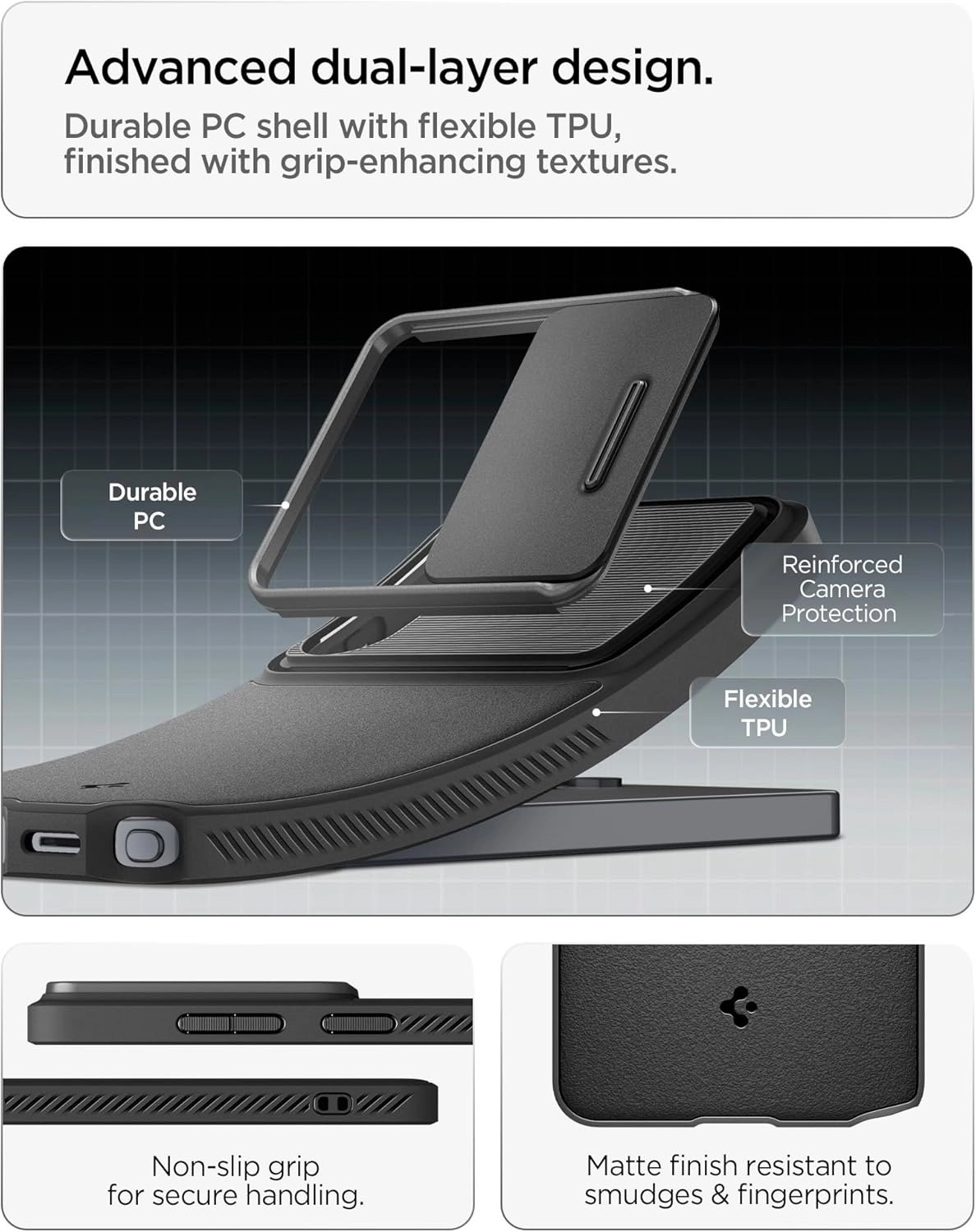 Optik Armor Case for Samsung Galaxy S26 Ultra - Polycarbonate, Thermoplastic Polyurethane