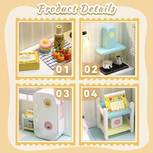 Dollhouse Miniature - Cloak Room LED