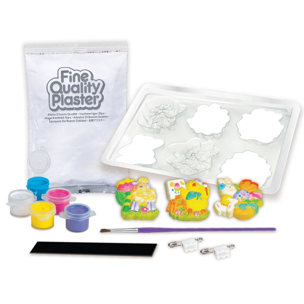 Mould & Paint Craft Kit - Happy Easter Suitable for 5 years & above