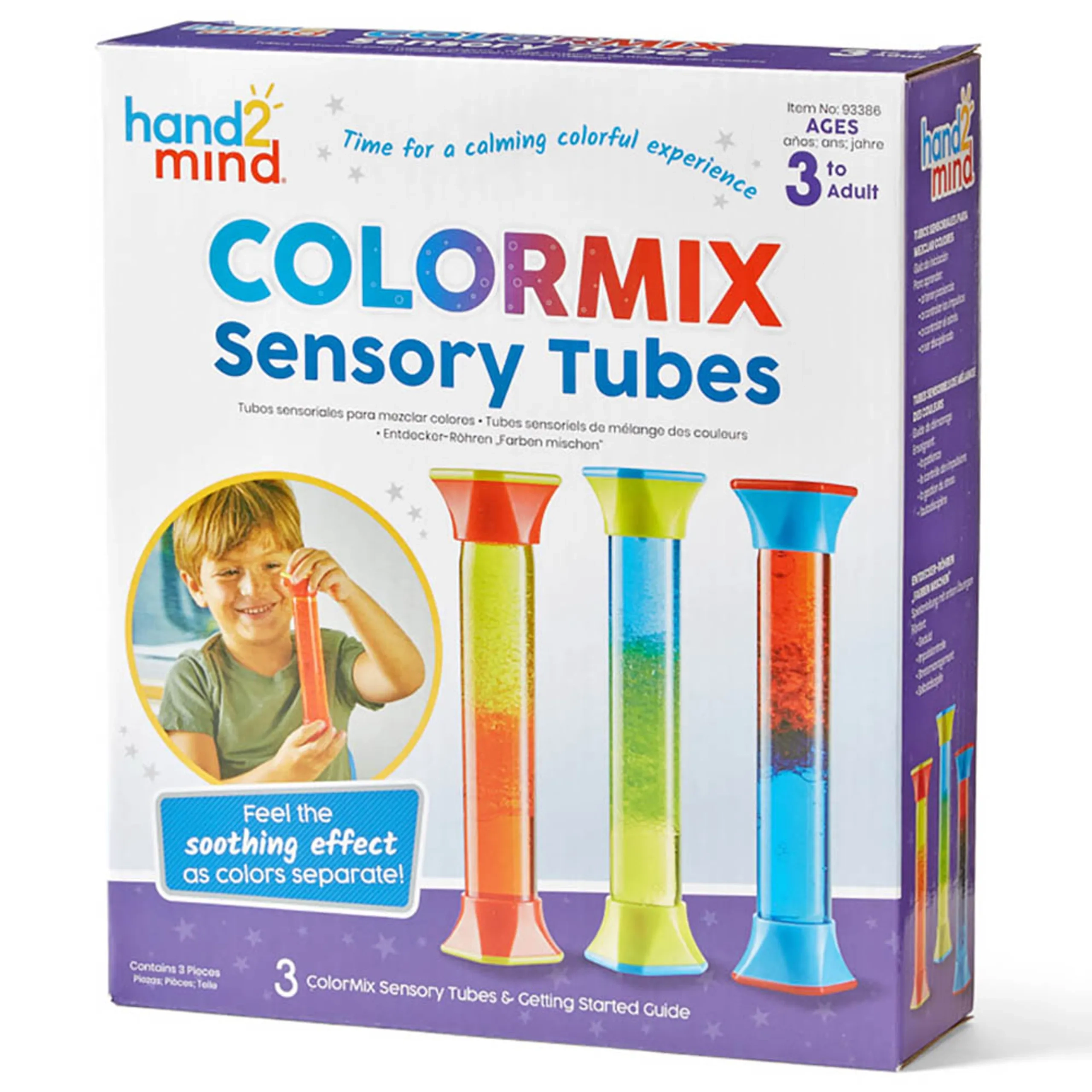 Coloxmix Sensory Tubes - Suitable for 3 years & above