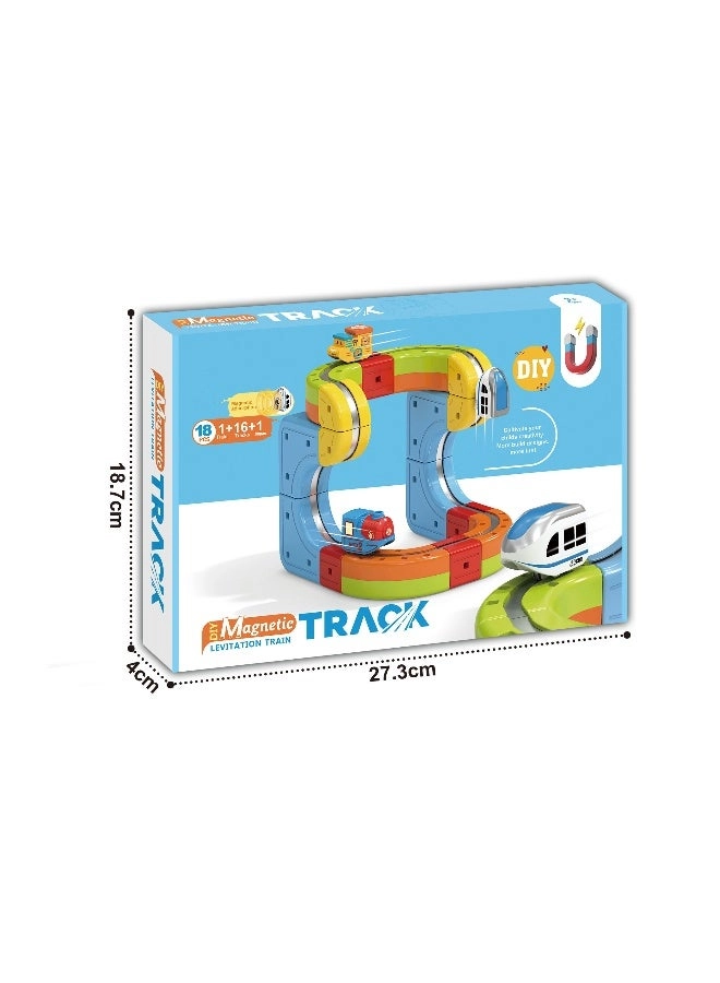 Magnetic Levitation Track Set - USB Rechargeable 3D Loop Coaster