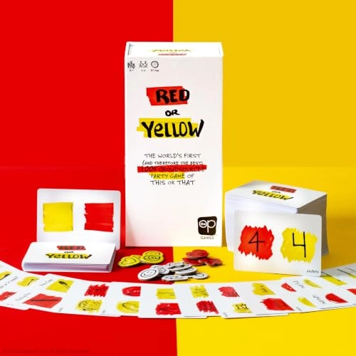 Red or Yellow - English 12+ 300x Cards