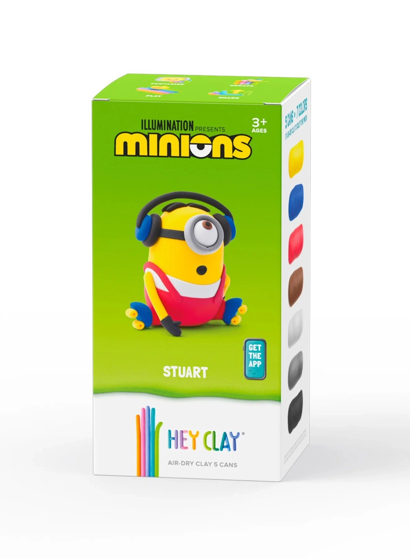 Minions Stuart - modelling clay 3+ years 5 cans
