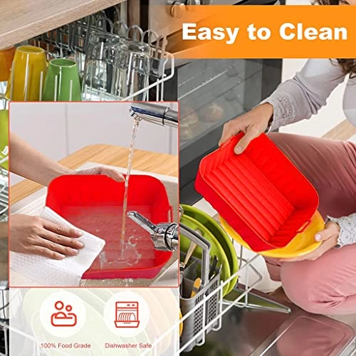 Air Fryer Silicone Baking Tray - Silicone