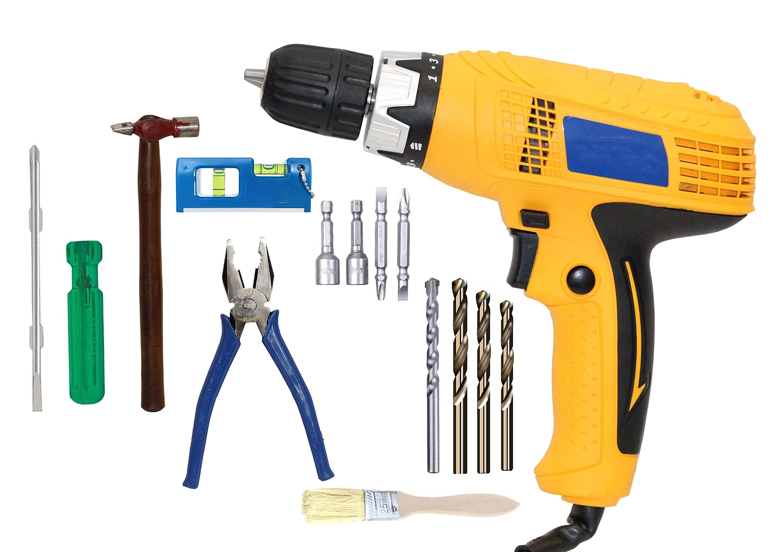 Electric Reversible Screw Driver Drill Machine