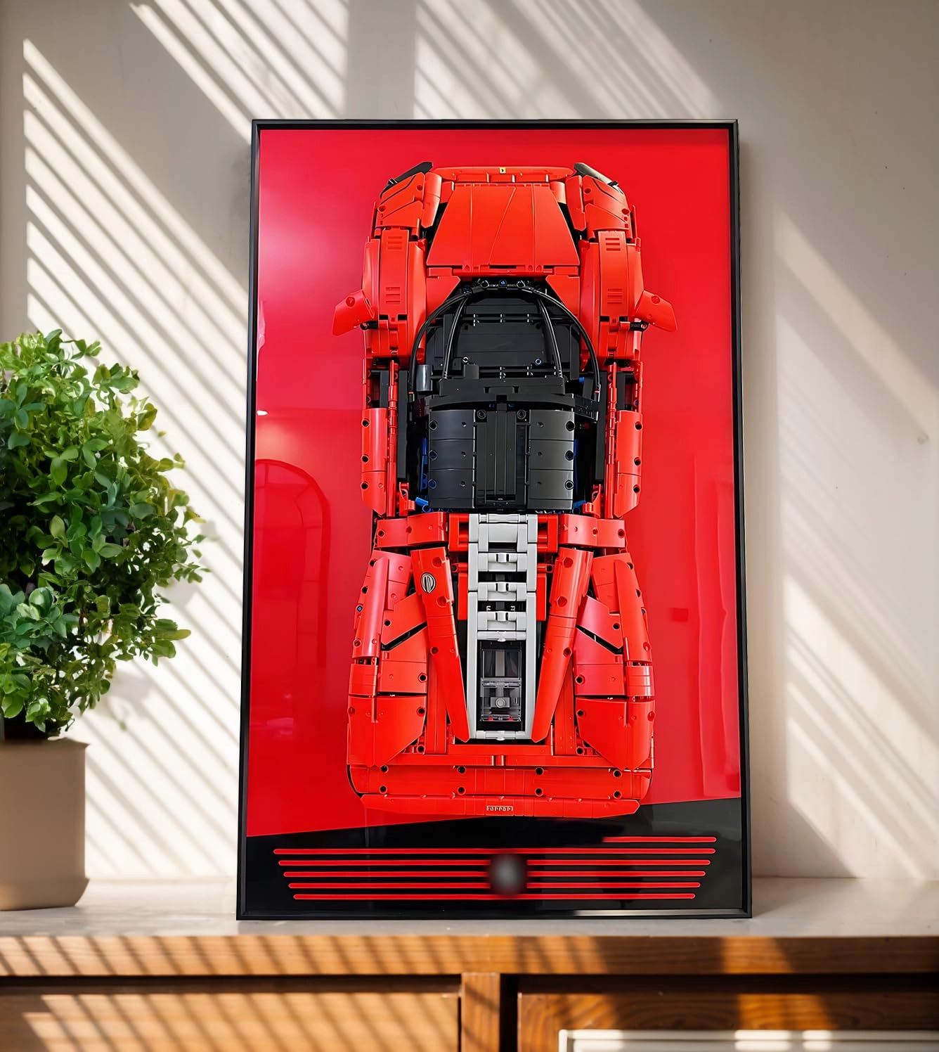 WETCEAOM Lego Technic Ferrari Daytona SP3 (42143) - Vehicle