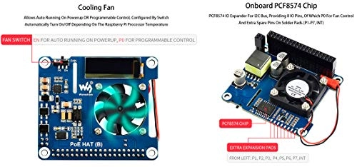 POE HAT (B) - 5V 2.5A 37V ~ 57V 802.3af