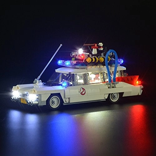 GEAMENT LED Light Kit - Compatible with Lego 21108 ecto 1 Ver2014