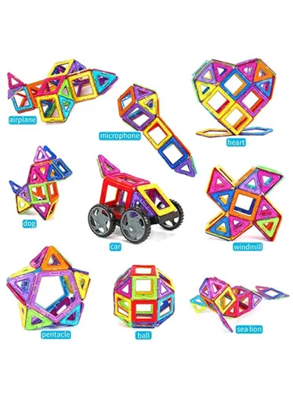 Magnetic Building Blocks - 97 pcs