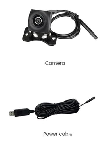 High Brake Light Reversing Camera - Night Vision Wireless 628x586 pixels