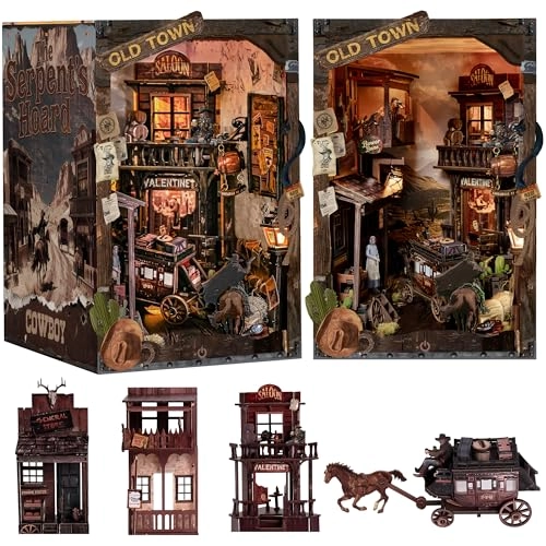Book Nook Kit - Animal, Beach, Christmas, Fantasy, Floral, Forest, Halloween, Movie, Music, Princess 1:24