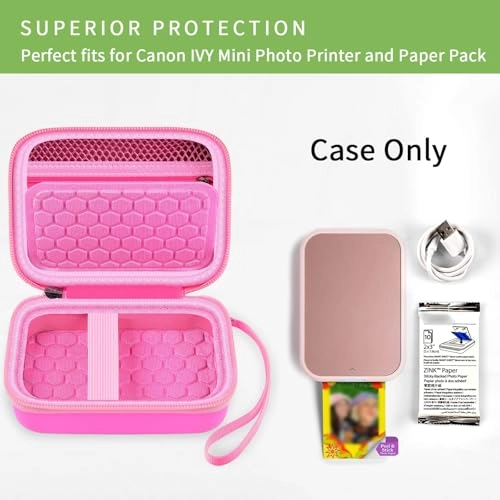 Case - Compatible with Canon for IVY/ for IVY 2 Mesh pocket