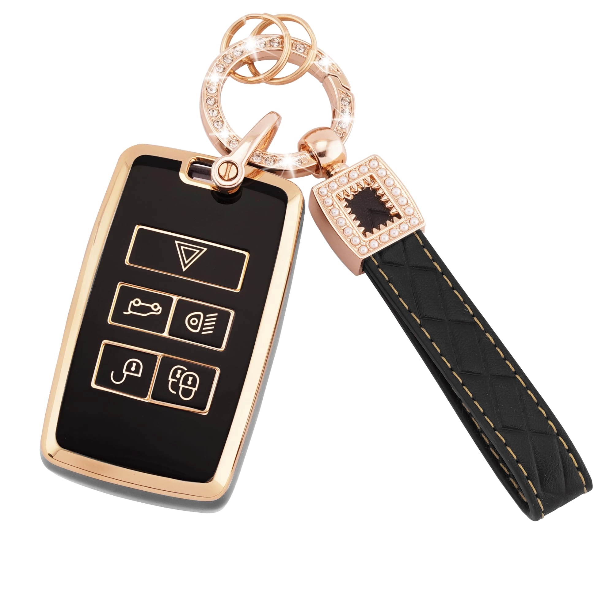 koaudb Car Key Cover - Discovery Sport Defender Range Rover Evoque 2018-2023