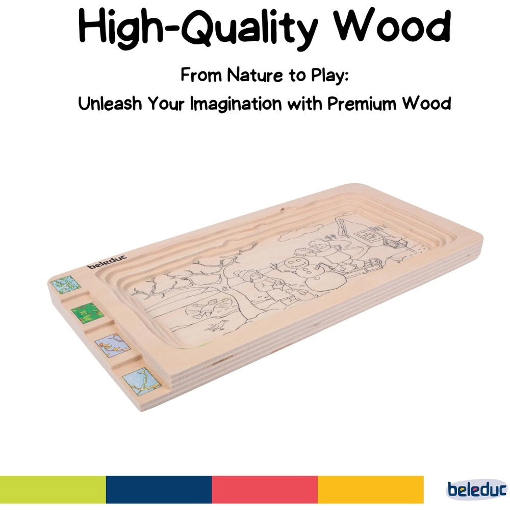 5-In-1 Layer Puzzle - Suitable for 4 years and above 36pcs