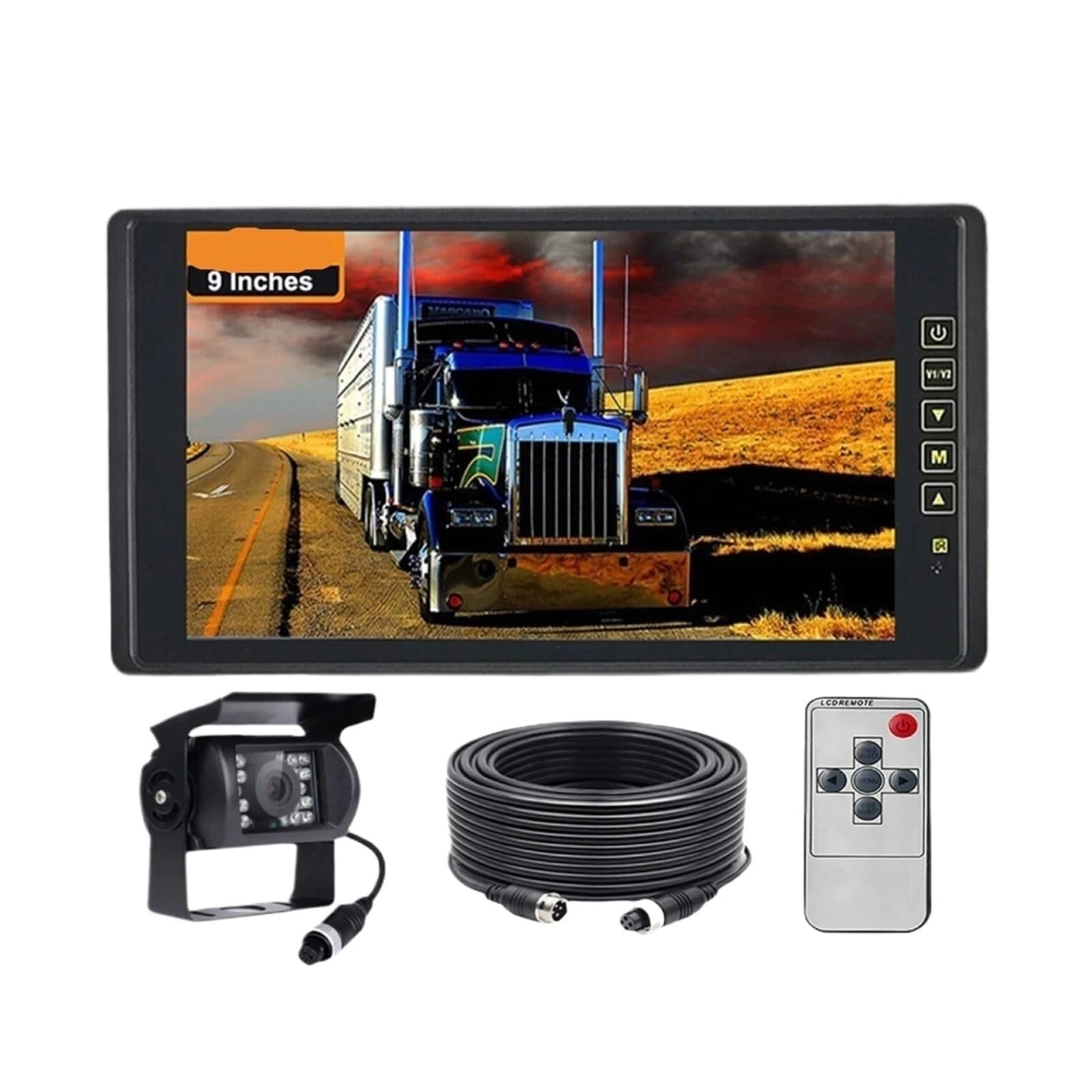 Mirror Monitor - 9 Inch