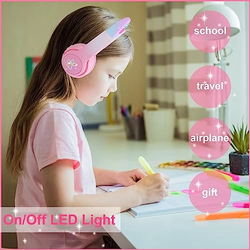 Cat Ear Headphones Wireless Headphone