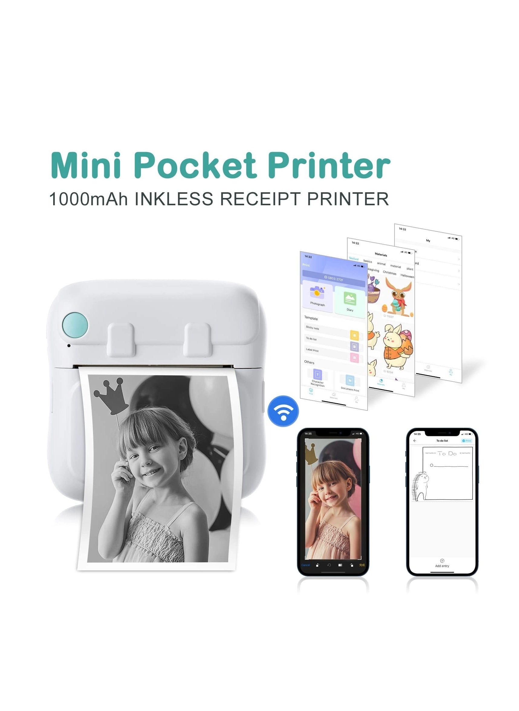 Mini Pocket Printer