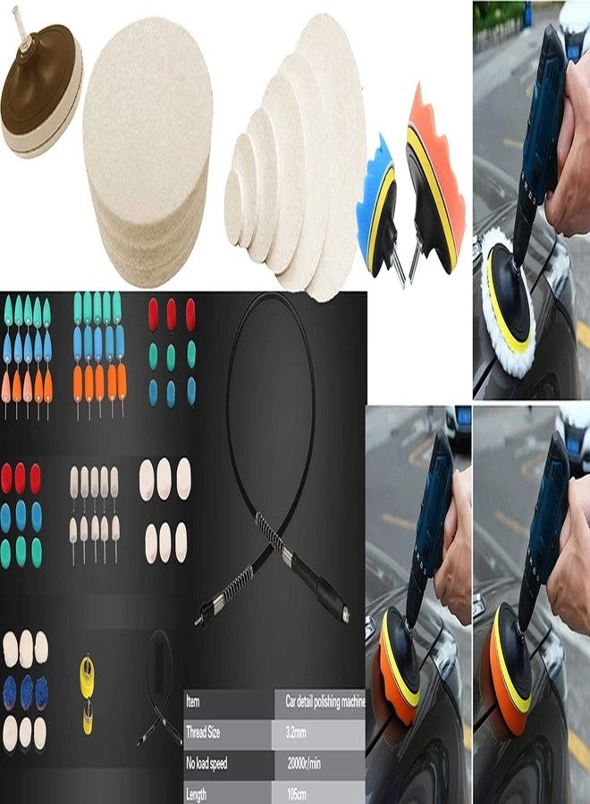 Sponge Buffing Pads - 30 Pcs 1"inch