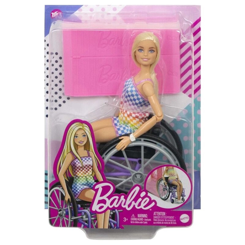 Barbie Fashionistas - Multicolor Ages 3+ + Wheelchair