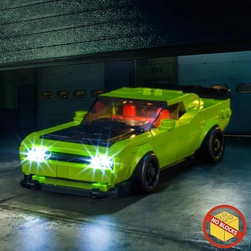 77237 Dodge Challenger SRT Hellcat - Battery & USB LED Light Kit