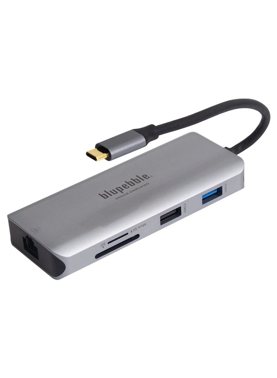 C9 Multimedia Hub - 9-in-1 Grey