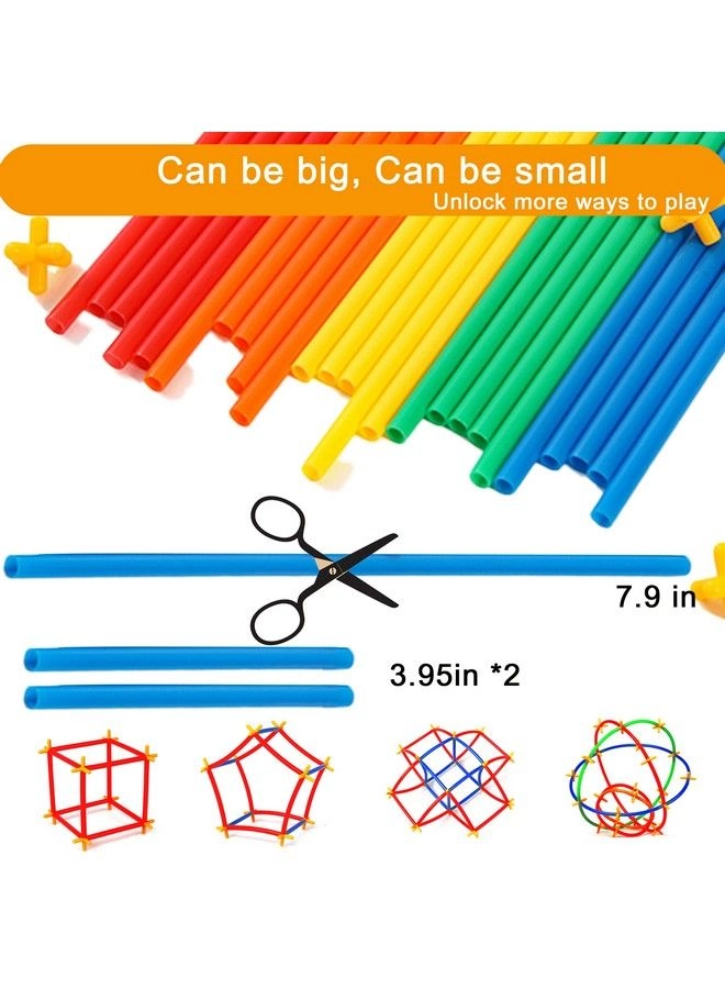 Straw Building Set - Construction 300pcs