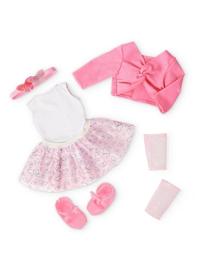 Mika Fashion Doll - 46 cm Butterfly Ballet Outfit Ages 3+