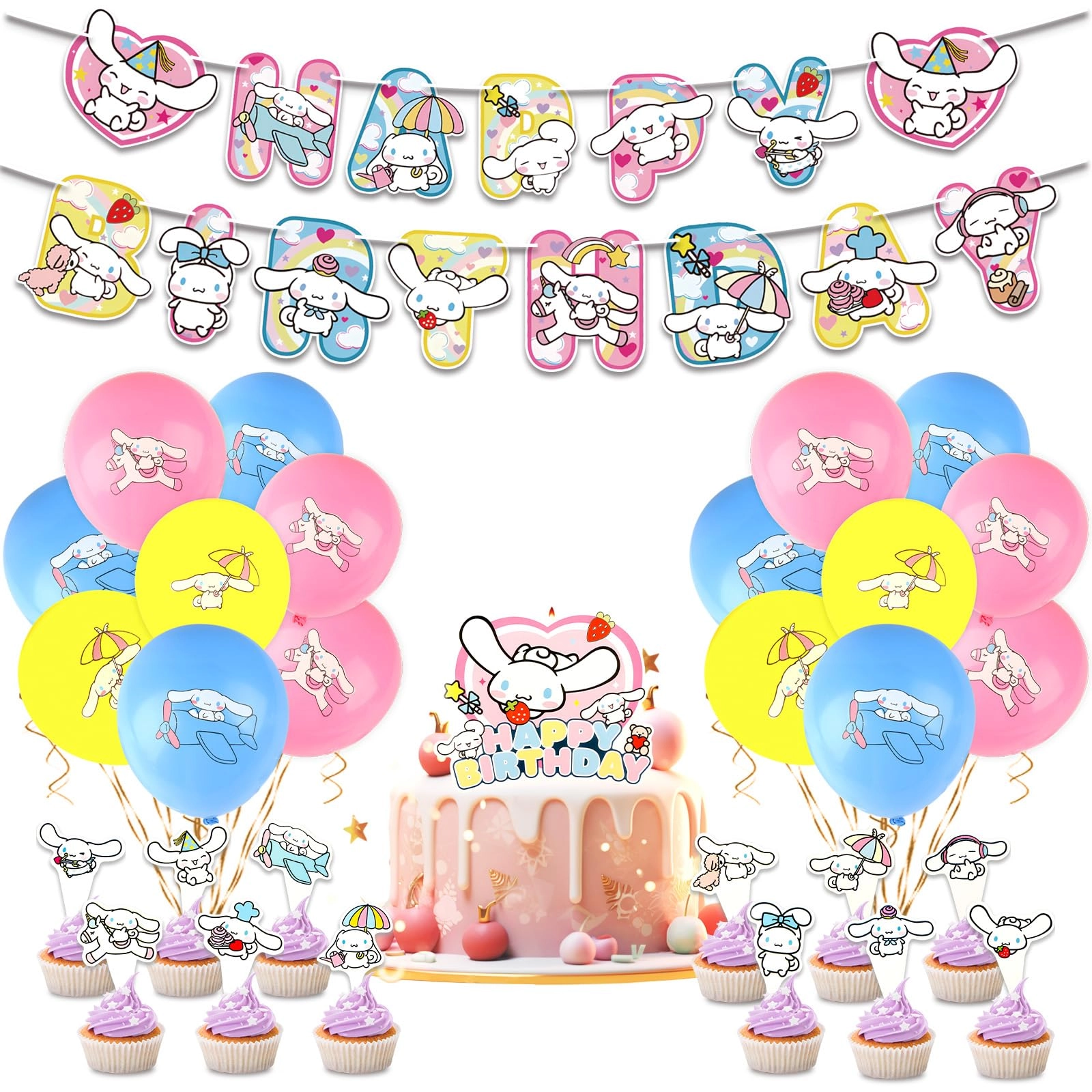 Birthday Party Decorations - 44PCS