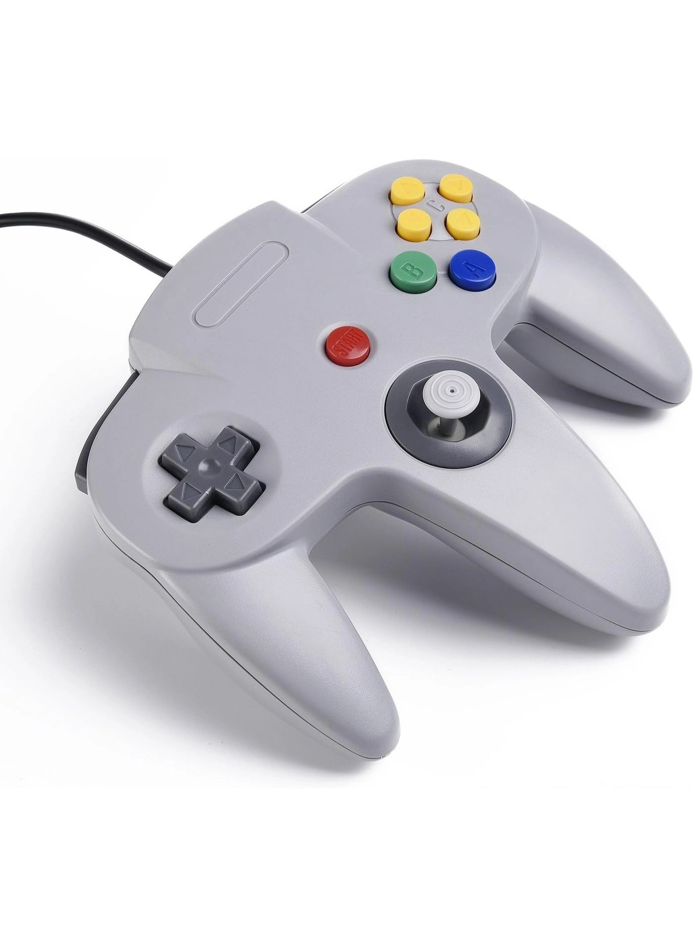 Retro N64 Controller - BLUE/RED Windows PC Mac Raspberry Pi Pack