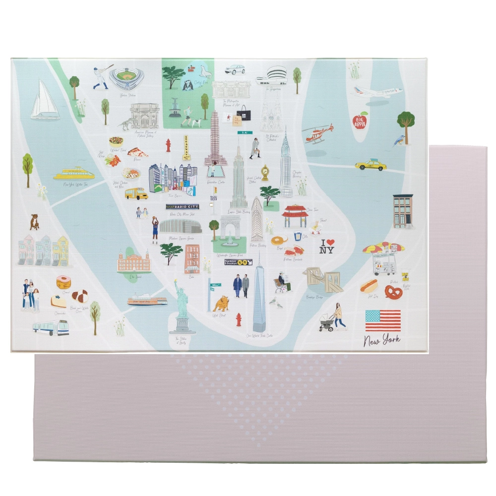New York City Tour Play Mat - 0 month