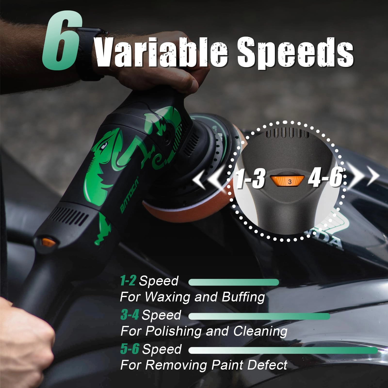 Dual Action Polisher - 700W 150mm