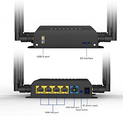 WE826 - 4G LTE 802.11b, 802.11g, 802.11n 300 Mbps