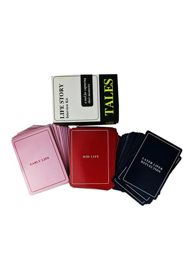 Life Story Interview Kit - Full English Card Game