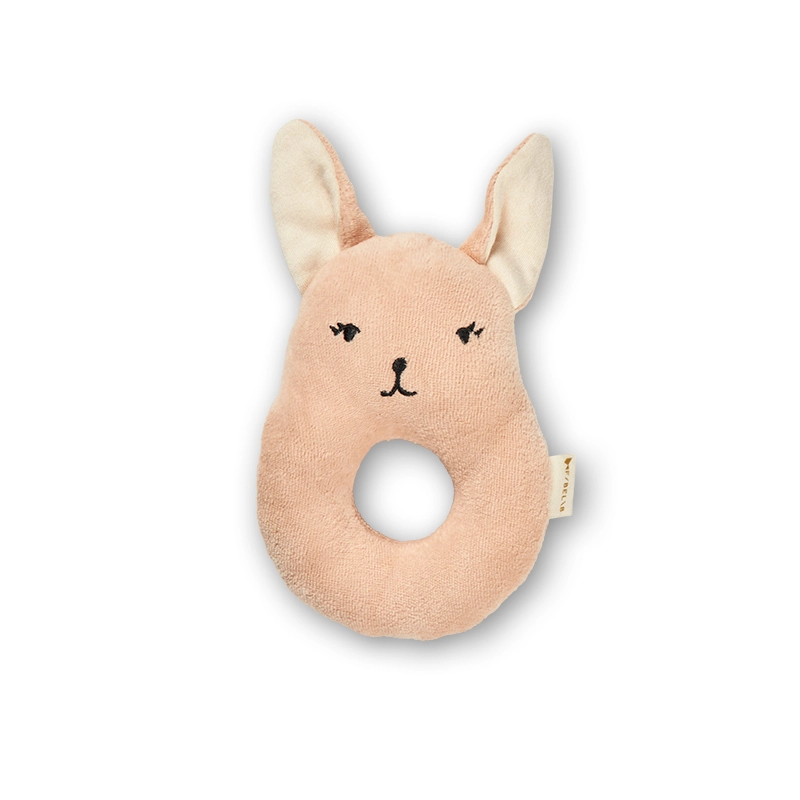 Fabelab Rattle Bunny - 0 month & above 100% Cotton Organic