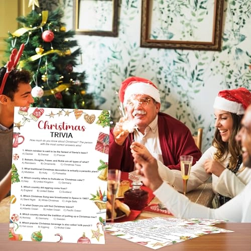 Christmas Trivia Game - 15 years and up Adult