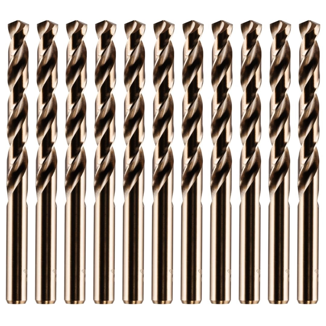 Rennie Tool Company Jobber Drill Bit - HSS Gold Cobalt 10 piece(s) 4mm x 75mm