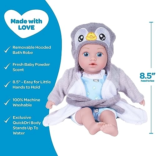 BathTime Baby Tots - 8.5-inch Gray Set