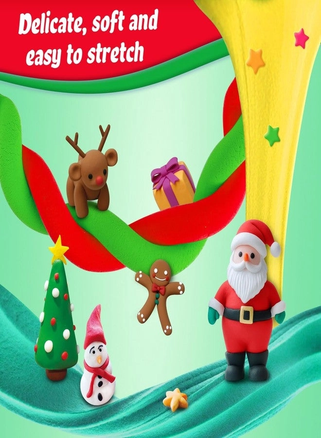Air Dry Clay Christmas Kit - 36 colors