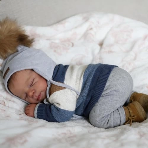 Pascale Reborn Baby Doll - 18 Inch Weighted Cloth Body Ages 3+