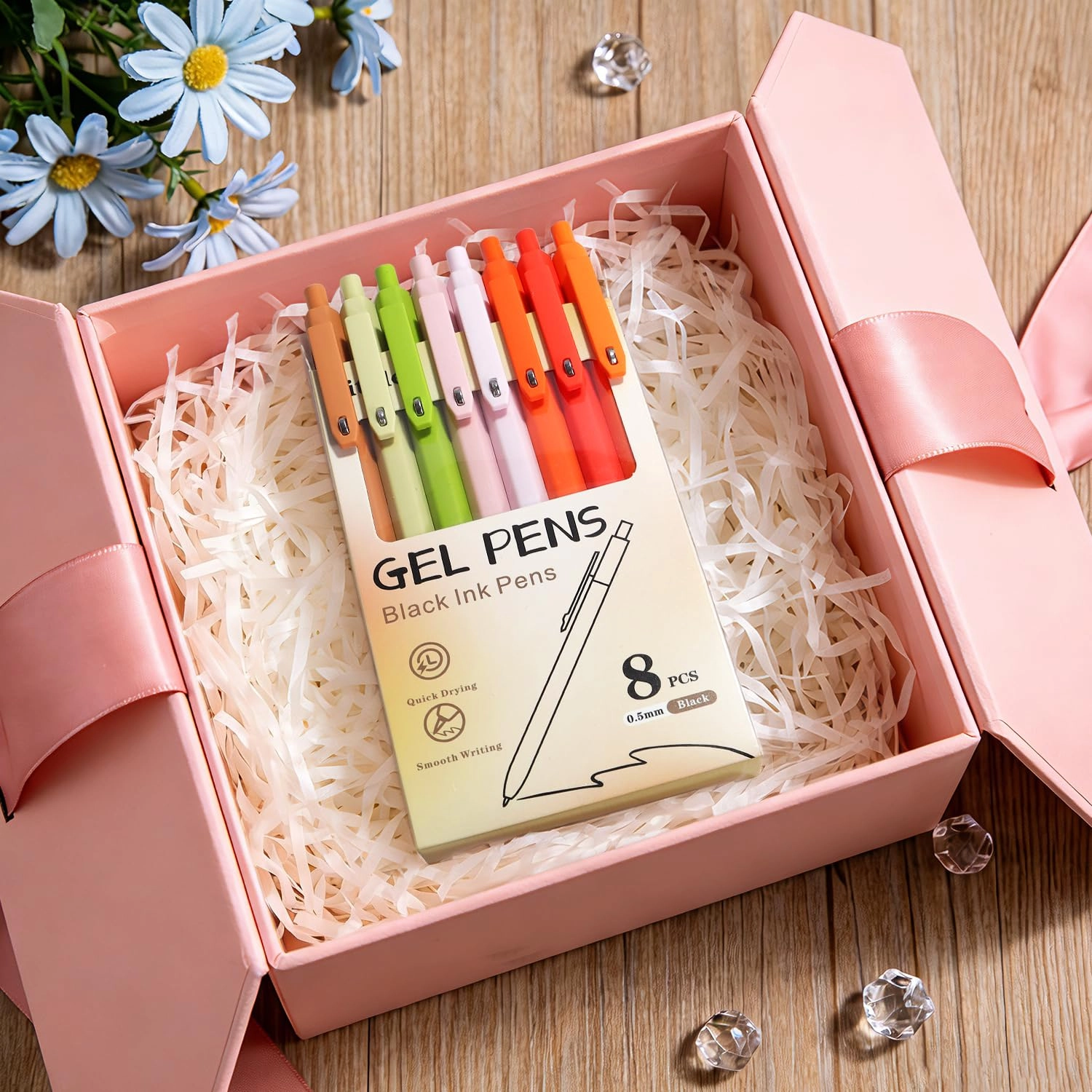 Aesthetic Pens - 8 Pcs 0.5mm