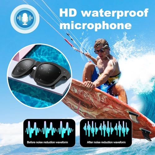 Smart Bluetooth Glasses - Clear Calls 6 Hours