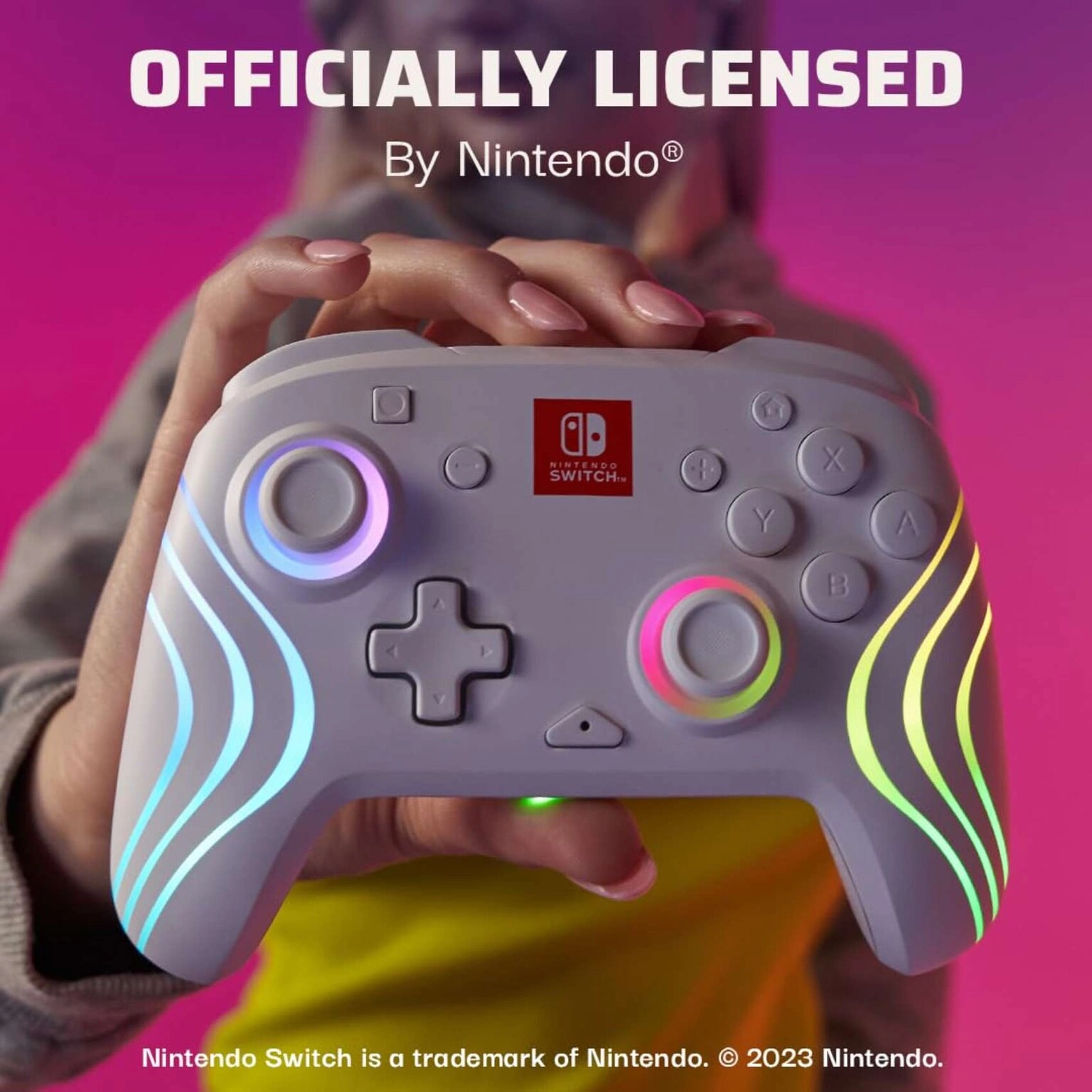 Afterglow Wave - White Nintendo Switch