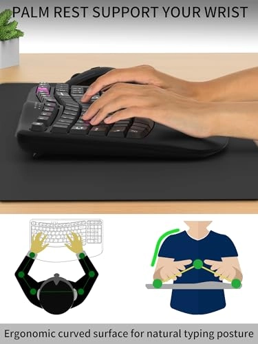 Ergonomic Wireless Keyboard - Wired