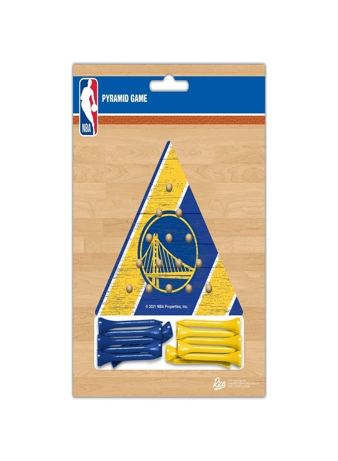 NBA Golden State Warriors Peg Pyramid Game