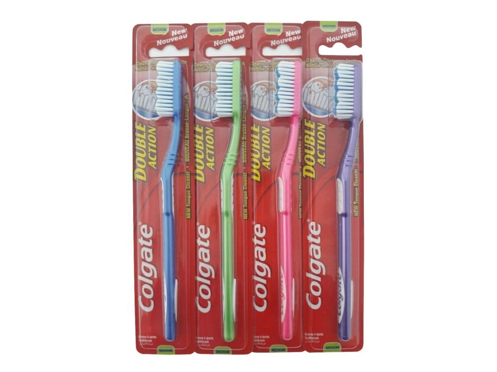 Colgate Double Action - Medium 12-Piece Pack