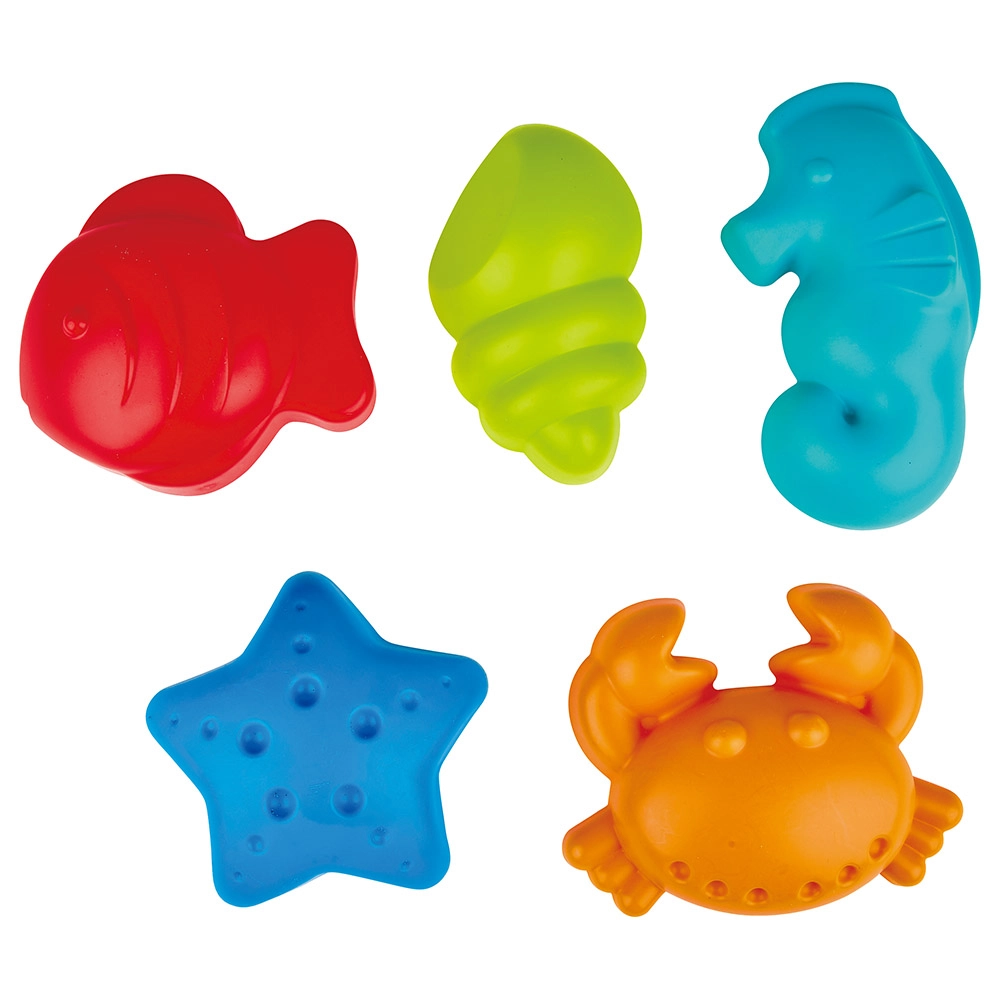 Hape Sea Creatures - 5pcs Sand Toys