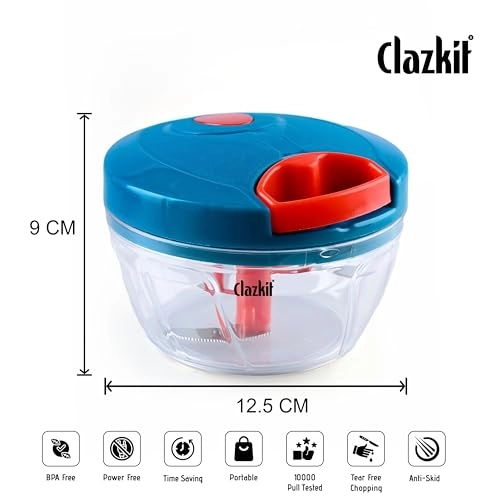 Kitchen Dori - 450ml 3 Stainless Steel Blades