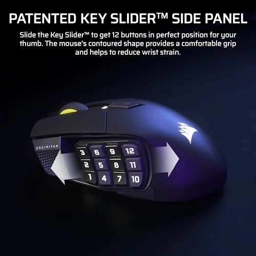 SCIMITAR ELITE RGB MMO Gaming Mouse - Wireless