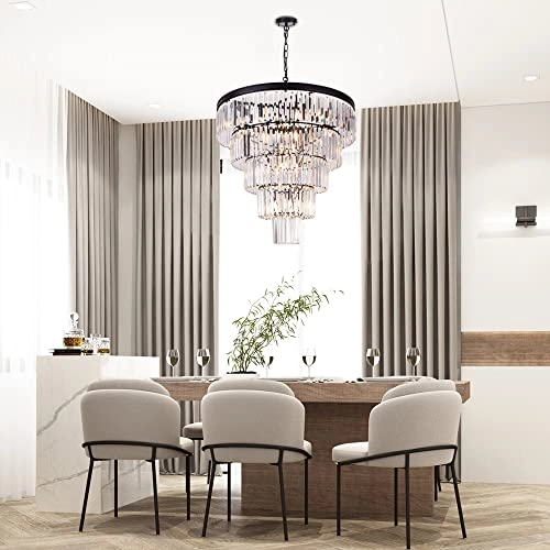 Crystal Chandelier - Dimmable
