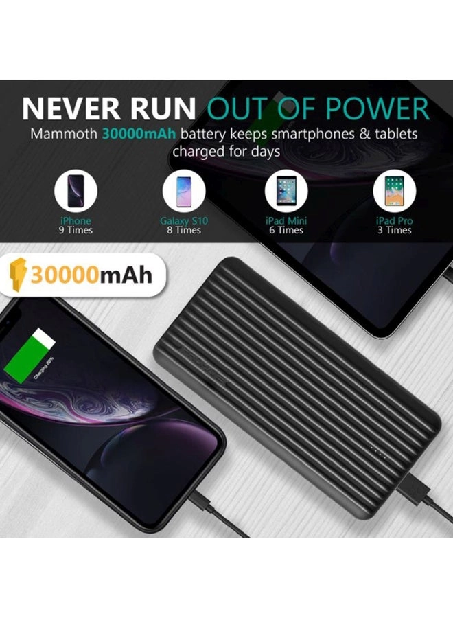 Titan-30 - 30000mAh 18W Quick Charge 3.0 2 USB